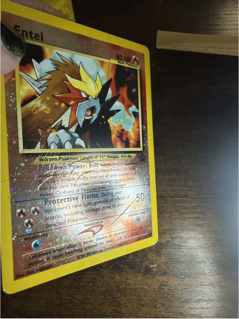 Pokémon TCG Entei Wizards Black Star Promos 34 Holo Promo Promo